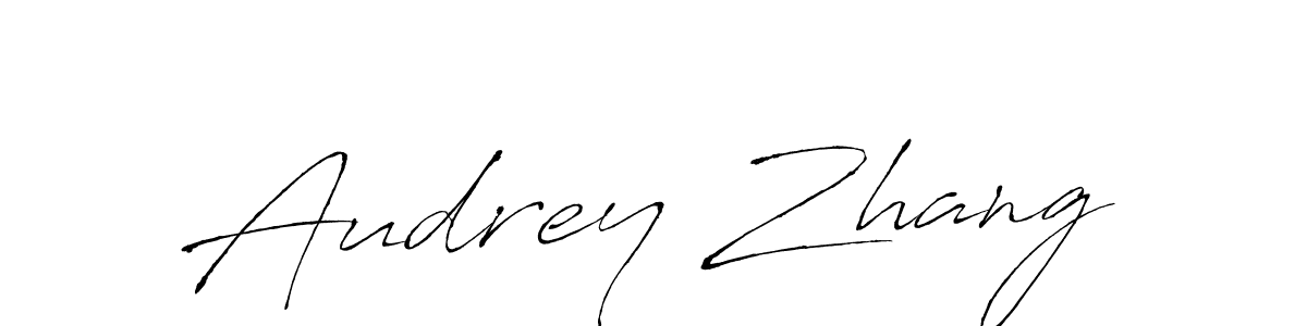 Also You can easily find your signature by using the search form. We will create Audrey Zhang name handwritten signature images for you free of cost using Antro_Vectra sign style. Audrey Zhang signature style 6 images and pictures png