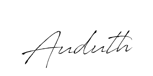 if you are searching for the best signature style for your name Auduth. so please give up your signature search. here we have designed multiple signature styles  using Antro_Vectra. Auduth signature style 6 images and pictures png