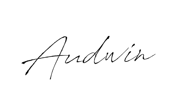 Create a beautiful signature design for name Audwin. With this signature (Antro_Vectra) fonts, you can make a handwritten signature for free. Audwin signature style 6 images and pictures png