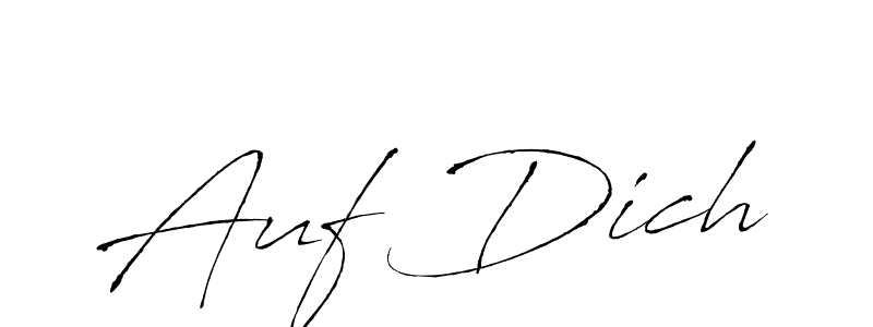 How to make Auf Dich signature? Antro_Vectra is a professional autograph style. Create handwritten signature for Auf Dich name. Auf Dich signature style 6 images and pictures png