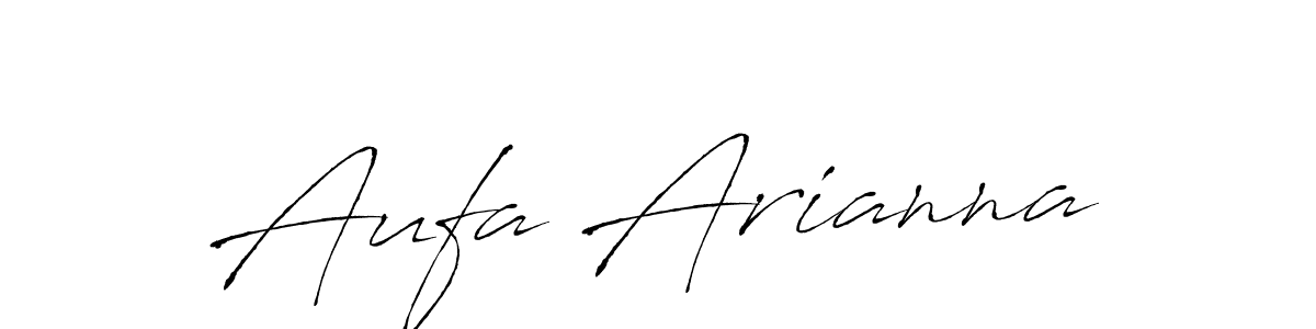 Once you've used our free online signature maker to create your best signature Antro_Vectra style, it's time to enjoy all of the benefits that Aufa Arianna name signing documents. Aufa Arianna signature style 6 images and pictures png