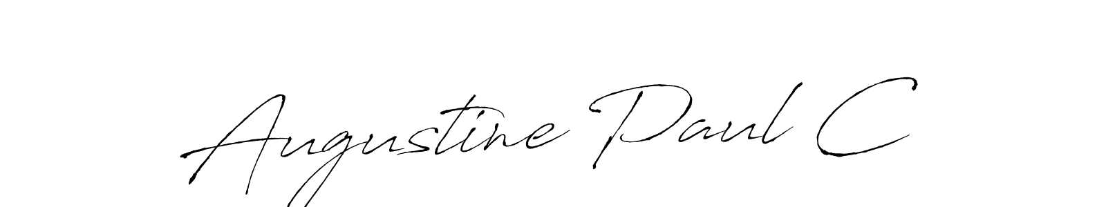 You can use this online signature creator to create a handwritten signature for the name Augustine Paul C. This is the best online autograph maker. Augustine Paul C signature style 6 images and pictures png