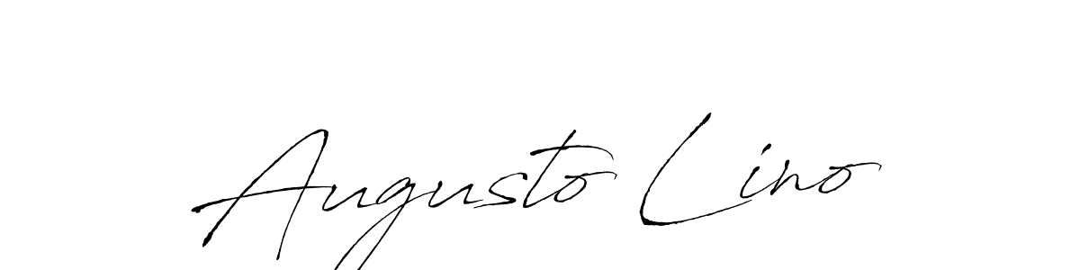 Use a signature maker to create a handwritten signature online. With this signature software, you can design (Antro_Vectra) your own signature for name Augusto Lino. Augusto Lino signature style 6 images and pictures png