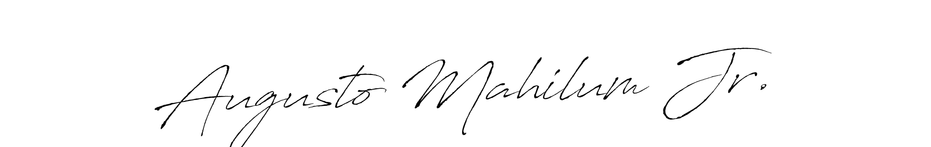 See photos of Augusto Mahilum Jr. official signature by Spectra . Check more albums & portfolios. Read reviews & check more about Antro_Vectra font. Augusto Mahilum Jr. signature style 6 images and pictures png