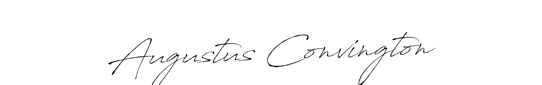 How to Draw Augustus Convington signature style? Antro_Vectra is a latest design signature styles for name Augustus Convington. Augustus Convington signature style 6 images and pictures png
