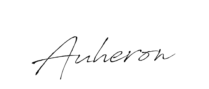 The best way (Antro_Vectra) to make a short signature is to pick only two or three words in your name. The name Auheron include a total of six letters. For converting this name. Auheron signature style 6 images and pictures png