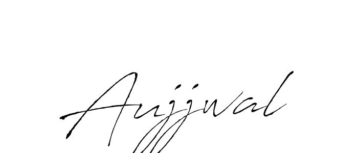 Aujjwal stylish signature style. Best Handwritten Sign (Antro_Vectra) for my name. Handwritten Signature Collection Ideas for my name Aujjwal. Aujjwal signature style 6 images and pictures png