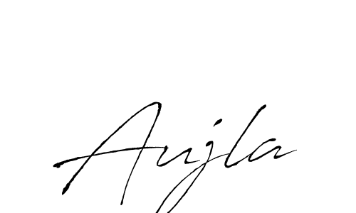 Create a beautiful signature design for name Aujla. With this signature (Antro_Vectra) fonts, you can make a handwritten signature for free. Aujla signature style 6 images and pictures png