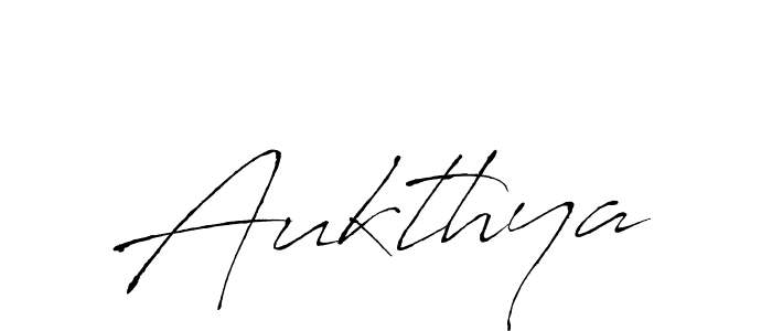 Design your own signature with our free online signature maker. With this signature software, you can create a handwritten (Antro_Vectra) signature for name Aukthya. Aukthya signature style 6 images and pictures png