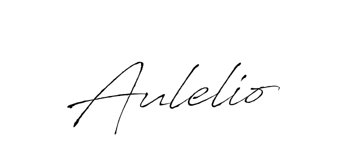 Aulelio stylish signature style. Best Handwritten Sign (Antro_Vectra) for my name. Handwritten Signature Collection Ideas for my name Aulelio. Aulelio signature style 6 images and pictures png