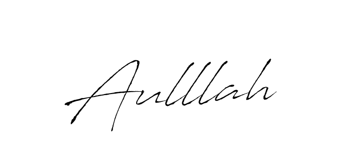 Make a beautiful signature design for name Aulllah. With this signature (Antro_Vectra) style, you can create a handwritten signature for free. Aulllah signature style 6 images and pictures png