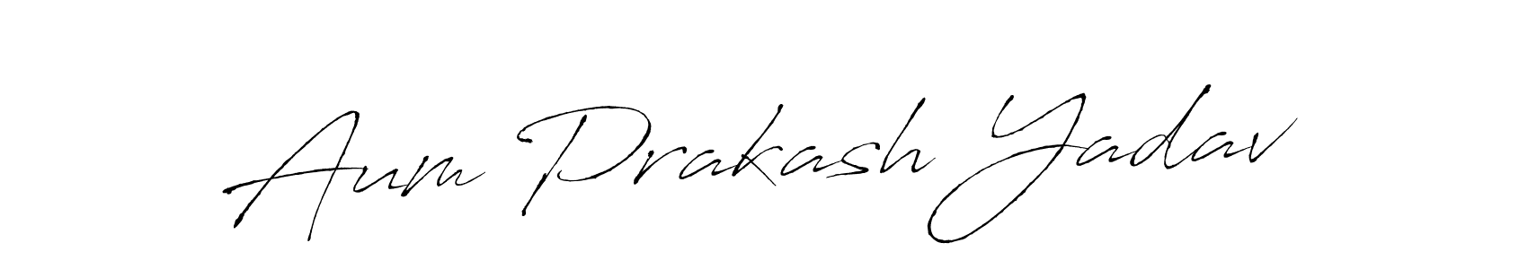 Once you've used our free online signature maker to create your best signature Antro_Vectra style, it's time to enjoy all of the benefits that Aum Prakash Yadav name signing documents. Aum Prakash Yadav signature style 6 images and pictures png