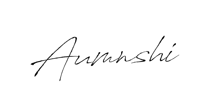 Similarly Antro_Vectra is the best handwritten signature design. Signature creator online .You can use it as an online autograph creator for name Aumnshi. Aumnshi signature style 6 images and pictures png