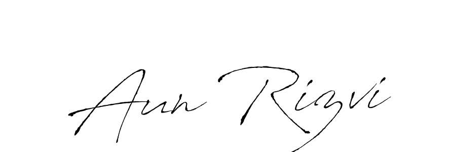 This is the best signature style for the Aun Rizvi name. Also you like these signature font (Antro_Vectra). Mix name signature. Aun Rizvi signature style 6 images and pictures png