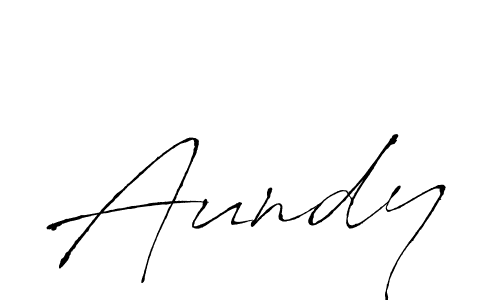 Antro_Vectra is a professional signature style that is perfect for those who want to add a touch of class to their signature. It is also a great choice for those who want to make their signature more unique. Get Aundy name to fancy signature for free. Aundy signature style 6 images and pictures png