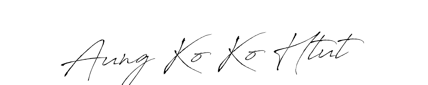 It looks lik you need a new signature style for name Aung Ko Ko Htut. Design unique handwritten (Antro_Vectra) signature with our free signature maker in just a few clicks. Aung Ko Ko Htut signature style 6 images and pictures png