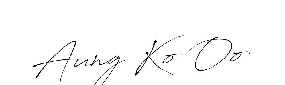 Make a beautiful signature design for name Aung Ko Oo. Use this online signature maker to create a handwritten signature for free. Aung Ko Oo signature style 6 images and pictures png