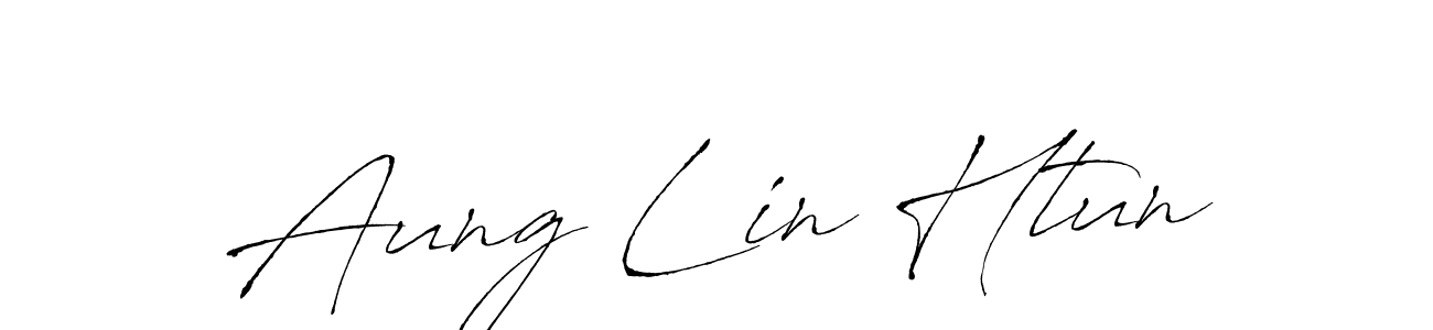 Use a signature maker to create a handwritten signature online. With this signature software, you can design (Antro_Vectra) your own signature for name Aung Lin Htun. Aung Lin Htun signature style 6 images and pictures png