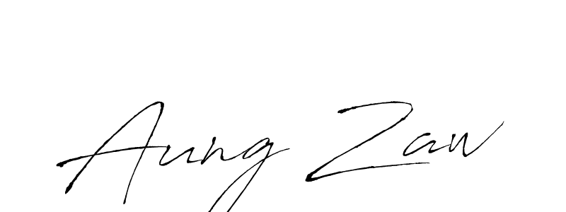 Also You can easily find your signature by using the search form. We will create Aung Zaw name handwritten signature images for you free of cost using Antro_Vectra sign style. Aung Zaw signature style 6 images and pictures png