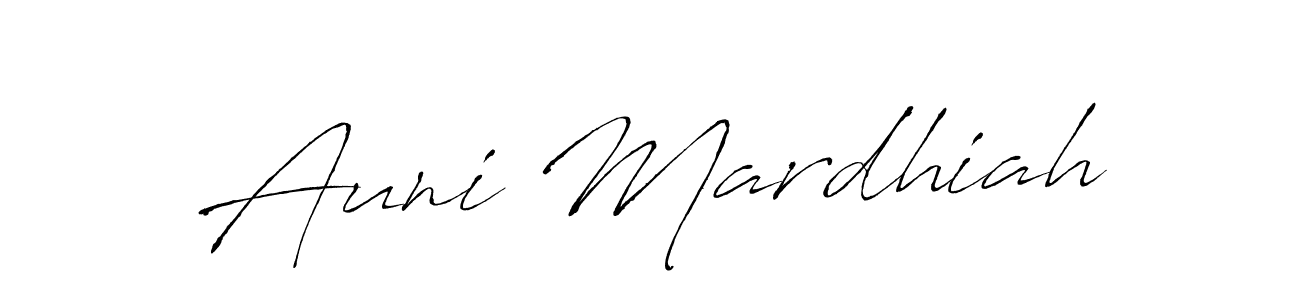 How to Draw Auni Mardhiah signature style? Antro_Vectra is a latest design signature styles for name Auni Mardhiah. Auni Mardhiah signature style 6 images and pictures png