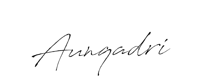 You can use this online signature creator to create a handwritten signature for the name Aunqadri. This is the best online autograph maker. Aunqadri signature style 6 images and pictures png