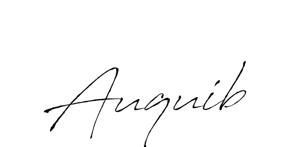 The best way (Antro_Vectra) to make a short signature is to pick only two or three words in your name. The name Auquib include a total of six letters. For converting this name. Auquib signature style 6 images and pictures png