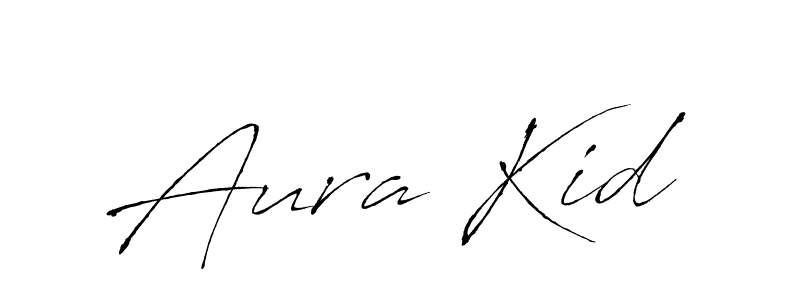 Create a beautiful signature design for name Aura Kid. With this signature (Antro_Vectra) fonts, you can make a handwritten signature for free. Aura Kid signature style 6 images and pictures png