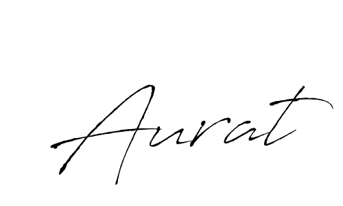 Aurat stylish signature style. Best Handwritten Sign (Antro_Vectra) for my name. Handwritten Signature Collection Ideas for my name Aurat. Aurat signature style 6 images and pictures png