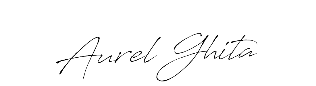 How to make Aurel Ghita signature? Antro_Vectra is a professional autograph style. Create handwritten signature for Aurel Ghita name. Aurel Ghita signature style 6 images and pictures png