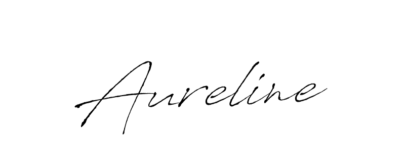 Aureline stylish signature style. Best Handwritten Sign (Antro_Vectra) for my name. Handwritten Signature Collection Ideas for my name Aureline. Aureline signature style 6 images and pictures png