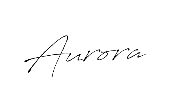 Create a beautiful signature design for name Aurora. With this signature (Antro_Vectra) fonts, you can make a handwritten signature for free. Aurora signature style 6 images and pictures png