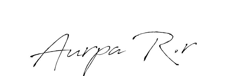 Make a short Aurpa R.r signature style. Manage your documents anywhere anytime using Antro_Vectra. Create and add eSignatures, submit forms, share and send files easily. Aurpa R.r signature style 6 images and pictures png