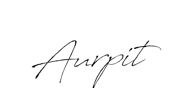 You should practise on your own different ways (Antro_Vectra) to write your name (Aurpit) in signature. don't let someone else do it for you. Aurpit signature style 6 images and pictures png