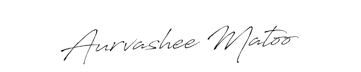 It looks lik you need a new signature style for name Aurvashee Matoo. Design unique handwritten (Antro_Vectra) signature with our free signature maker in just a few clicks. Aurvashee Matoo signature style 6 images and pictures png