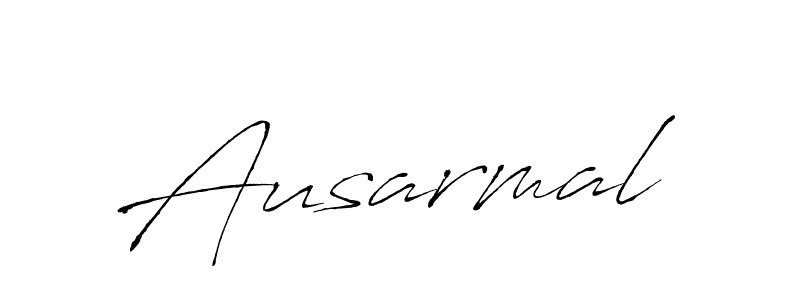 How to make Ausarmal signature? Antro_Vectra is a professional autograph style. Create handwritten signature for Ausarmal name. Ausarmal signature style 6 images and pictures png