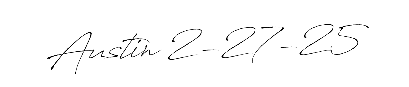 Also You can easily find your signature by using the search form. We will create Austin 2-27-25 name handwritten signature images for you free of cost using Antro_Vectra sign style. Austin 2-27-25 signature style 6 images and pictures png