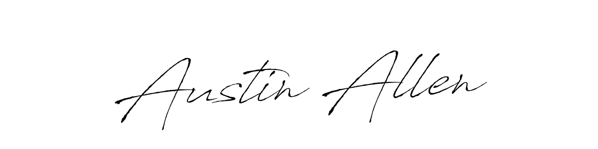 You should practise on your own different ways (Antro_Vectra) to write your name (Austin Allen) in signature. don't let someone else do it for you. Austin Allen signature style 6 images and pictures png
