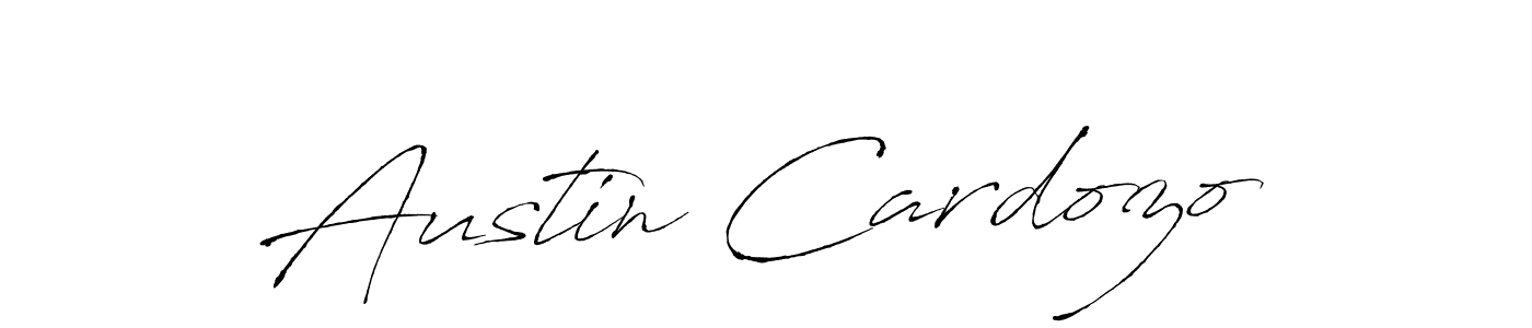 Design your own signature with our free online signature maker. With this signature software, you can create a handwritten (Antro_Vectra) signature for name Austin Cardozo. Austin Cardozo signature style 6 images and pictures png