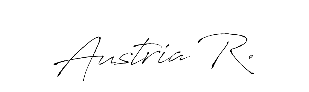 Make a short Austria R. signature style. Manage your documents anywhere anytime using Antro_Vectra. Create and add eSignatures, submit forms, share and send files easily. Austria R. signature style 6 images and pictures png