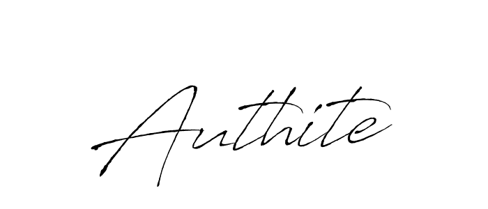 Authite stylish signature style. Best Handwritten Sign (Antro_Vectra) for my name. Handwritten Signature Collection Ideas for my name Authite. Authite signature style 6 images and pictures png