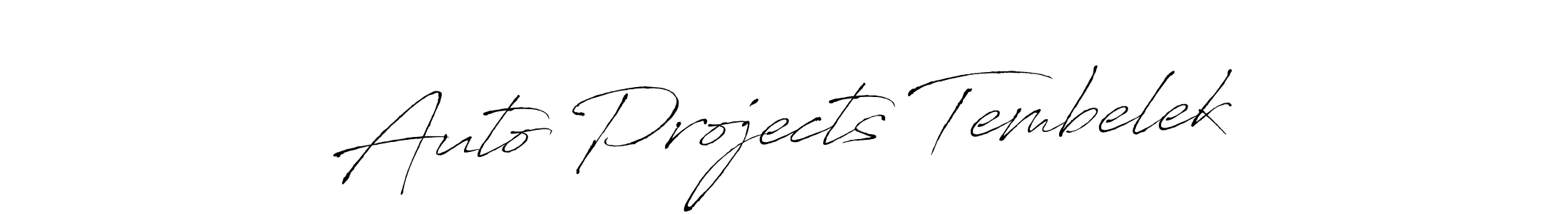 Also You can easily find your signature by using the search form. We will create Auto Projects Tembelek name handwritten signature images for you free of cost using Antro_Vectra sign style. Auto Projects Tembelek signature style 6 images and pictures png