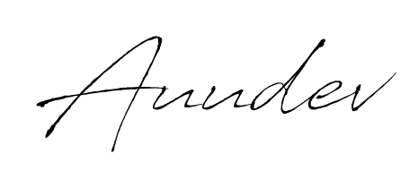 Create your official email sign-off with Auudev name in Antro_Vectra style. Crisp, clean, and perfectly legible across all screens. Auudev signature style 6 images and pictures png