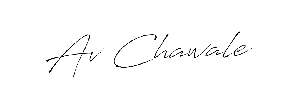 How to Draw Av Chawale signature style? Antro_Vectra is a latest design signature styles for name Av Chawale. Av Chawale signature style 6 images and pictures png