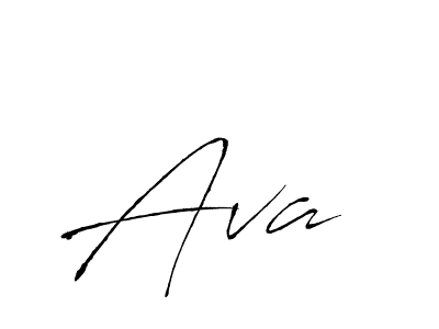 How to make Ava  signature? Antro_Vectra is a professional autograph style. Create handwritten signature for Ava  name. Ava  signature style 6 images and pictures png