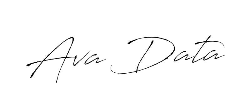 It looks lik you need a new signature style for name Ava Data. Design unique handwritten (Antro_Vectra) signature with our free signature maker in just a few clicks. Ava Data signature style 6 images and pictures png