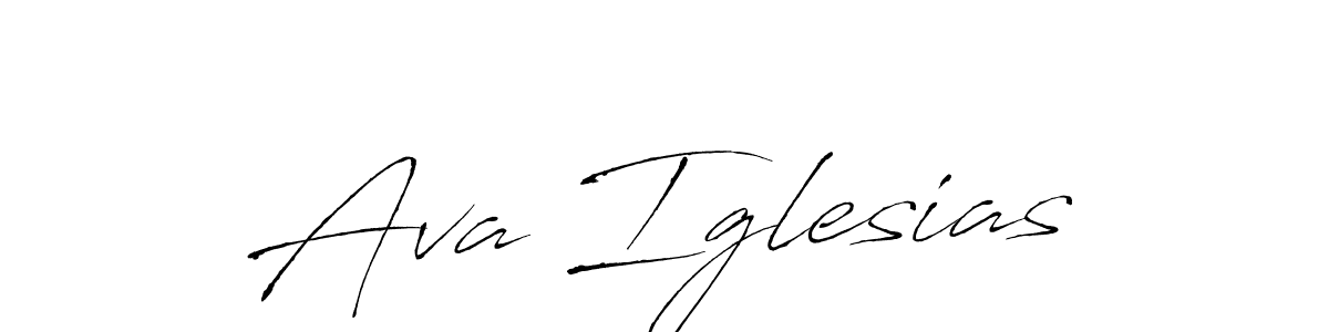 You can use this online signature creator to create a handwritten signature for the name Ava Iglesias. This is the best online autograph maker. Ava Iglesias signature style 6 images and pictures png