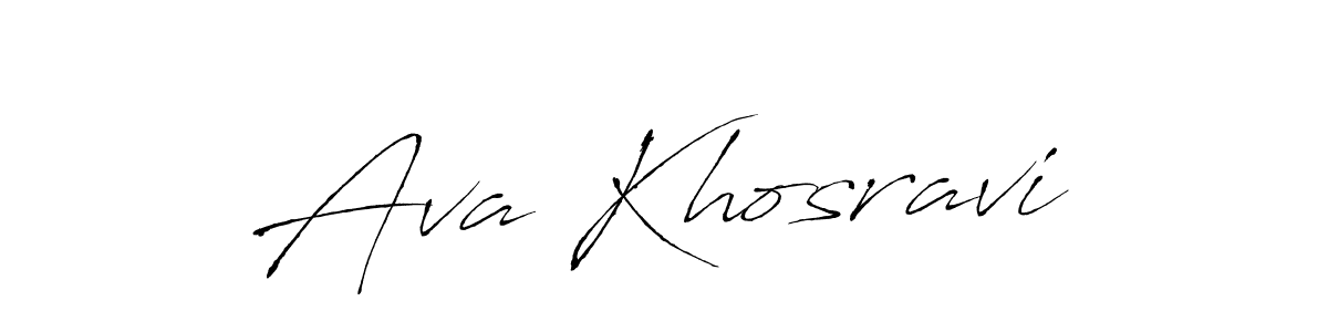 Also we have Ava Khosravi name is the best signature style. Create professional handwritten signature collection using Antro_Vectra autograph style. Ava Khosravi signature style 6 images and pictures png