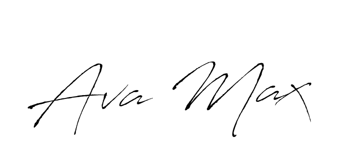 Ava Max stylish signature style. Best Handwritten Sign (Antro_Vectra) for my name. Handwritten Signature Collection Ideas for my name Ava Max. Ava Max signature style 6 images and pictures png