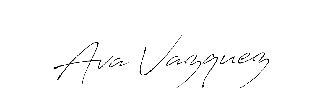 Also You can easily find your signature by using the search form. We will create Ava Vazquez name handwritten signature images for you free of cost using Antro_Vectra sign style. Ava Vazquez signature style 6 images and pictures png