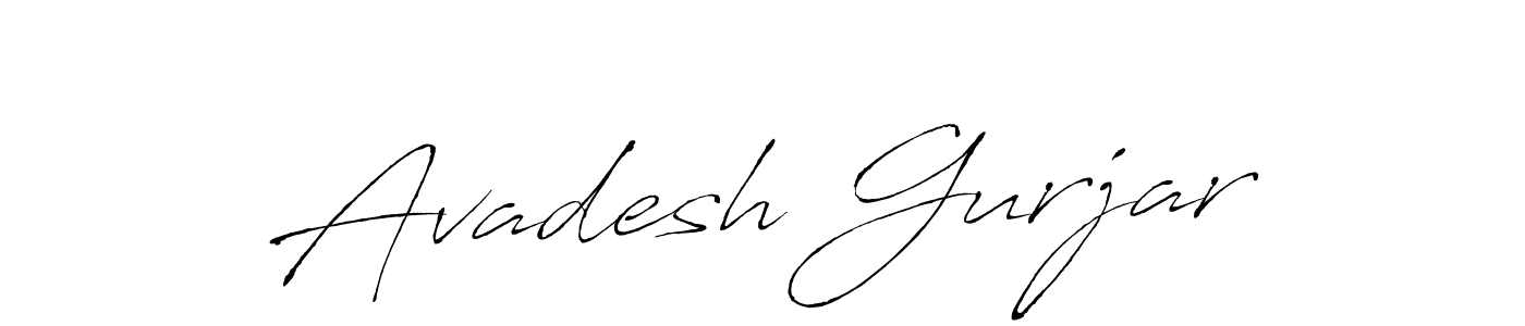 Antro_Vectra is a professional signature style that is perfect for those who want to add a touch of class to their signature. It is also a great choice for those who want to make their signature more unique. Get Avadesh Gurjar name to fancy signature for free. Avadesh Gurjar signature style 6 images and pictures png